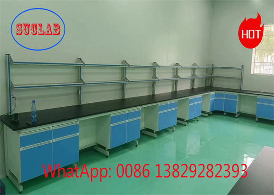 Bom preço Resina Fenólica Resistente a Resíduos Químicos Laboratório de Química Bancos de Trabalho de Laboratório Fabricantes DTC105 DEG Quadro C Engranado on-line