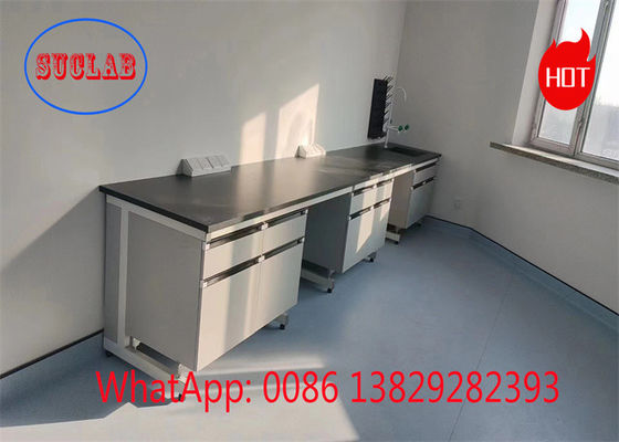 Bom preço Química resistente C quadro Química laboratório banco de trabalho laboratório bancos de trabalho para laboratório científico com superfície de trabalho laminada on-line