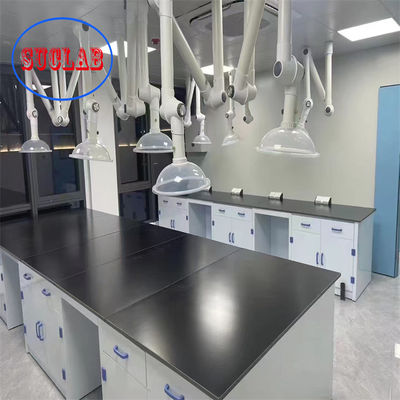 Bom preço Design de mobiliário de laboratório de química de PP integrado Hong Kong Solução de armazenamento on-line