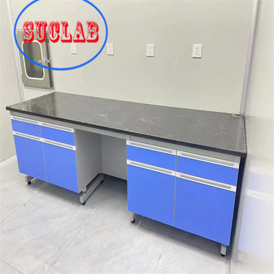 Bom preço Bancos de laboratório modulares com armazenamento Solução de armazenamento hospitalar de sumidouros de resina epóxi de Hong Kong on-line