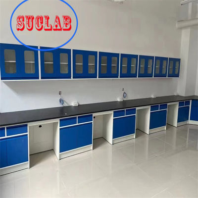 Bom preço Bancos de laboratório modulares Hong Kong Lava-louças personalizadas de resina de PP/cerâmica/epoxi com tomada multifuncional e caixa à prova de salpicos on-line