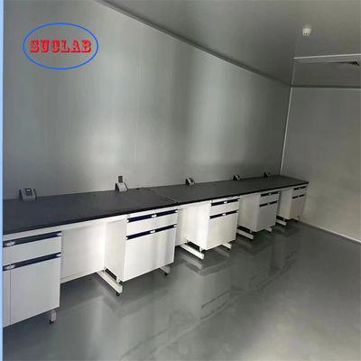 Bom preço Design de mobiliário de laboratório modular de madeira de aço Personalizavel Aceitável para OEM/ODM on-line