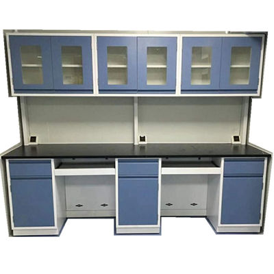 Bom preço Bancos de laboratório modulares de aço completo Hong Kong Resistente a arranhões para uso em laboratórios escolares e hospitalares on-line
