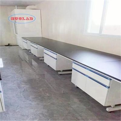 Bom preço Fabricantes de móveis de laboratório de química modular moderna com estrutura modular on-line