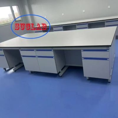 Bom preço Melhore o desempenho do seu laboratório com madeira de aço C-Frame Laboratório de Química Bancada de trabalho Móveis de laboratório químico on-line