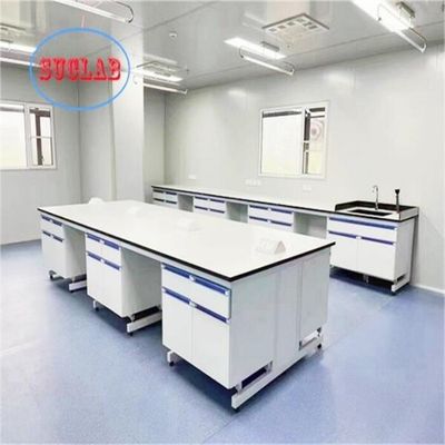 Bom preço Laboratório de Química de Resina Fenólica Bancos de Trabalho Móveis de Laboratório Químico com Engrenagens DTC105 DEG e Plataforma de Trabalho de Resina Epoxi on-line