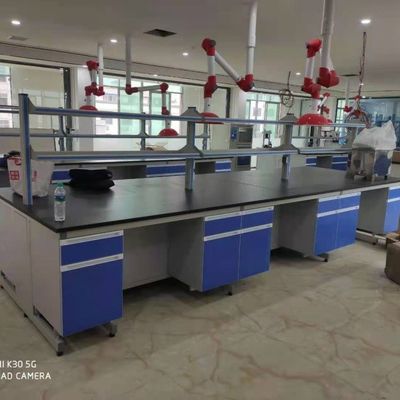 Bom preço Fabricante de bancos de trabalho de laboratório de química Madeira resistente a produtos químicos para excelente atendimento ao cliente e materiais duradouros on-line