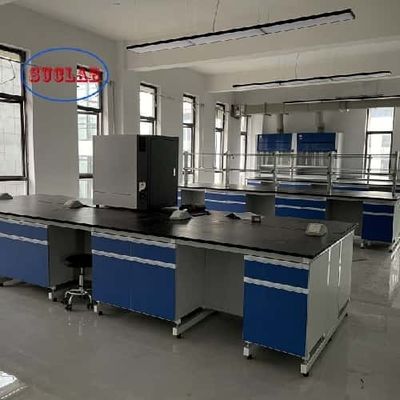Bom preço Equipamentos de laboratório personalizados de gama branca de química aplicada Bancos de laboratório com armazenamento Hong Kong on-line