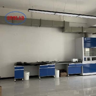 Bom preço Excelente serviço ao cliente Armários múltiplos e materiais de madeira Laboratório de Química Solução de banco de trabalho para trabalho de laboratório avançado on-line