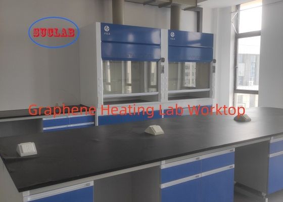 Bom preço Revestimento com grafeno Química de aquecimento banco de laboratório L*1500/750 W *800 /850 mm H Ou personalizável Branco/ Azul/ Amarelo/ Preto on-line