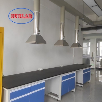 Bom preço Banco de laboratório de Química Vendedor por atacado com corpo de latão e núcleo de válvula de cerâmica DTC 16-inch Three Section Silent Rail Branco/Azul/Amarela/Negro on-line