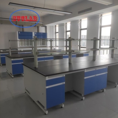 Bom preço Indústria Laboratório etc Química Aplicada Banco de laboratório fábrica com dimensões personalizáveis L * 1500/750 W * 800/850mm H Ou materiais on-line