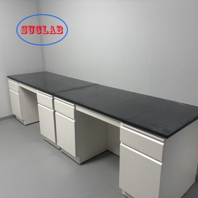 Bom preço Distribuidores de bancos de laboratório de química 304 armário de base de aço inoxidável e estantes de reagentes de aço laminados a frio com prateleira de vidro ajustável on-line