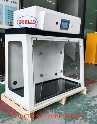 Bom preço Sash Opening Vertical Sliding Ductless Fume Hood Manufacturer with ≥99.99% Filter Efficiency on-line