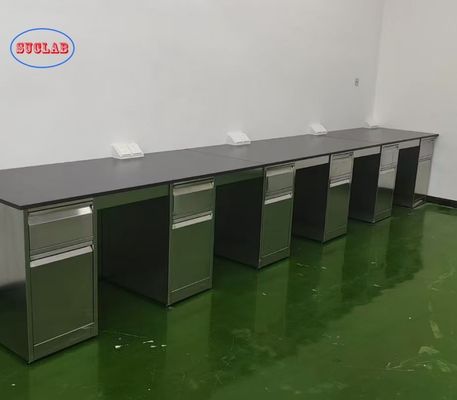 Bom preço Fabricas personalizadas de bancos de laboratório de aço inoxidável como desenho e eficiência para hospitais e indústria alimentar on-line