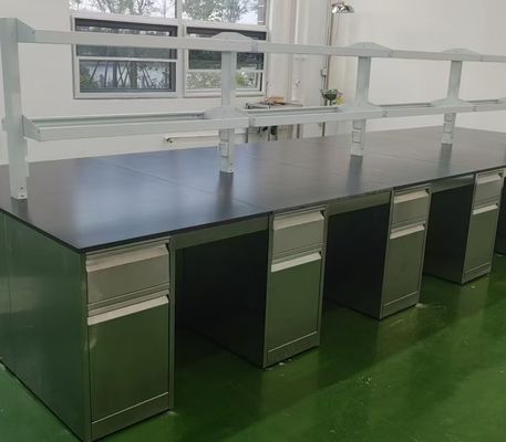 Bom preço Stainless Steel Lab Bench Makers 300kg Load Capacity Steel Worktop for Food & Hospital Resarch Laboratory on-line