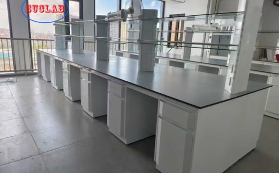 Bom preço Upgrade Your Lab with Modern and Durable Powder Coating Laboratory Workstation Furniture on-line