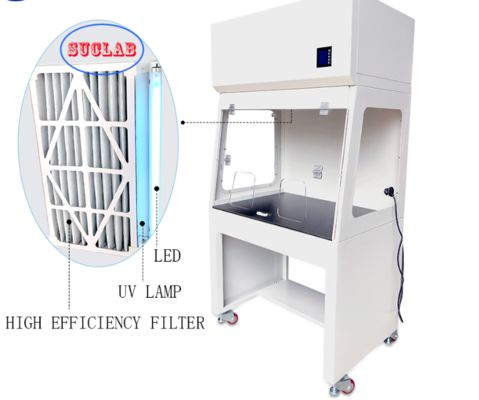 Bom preço Fabricantes de capuzes de fumo de filtro de laboratório de aço completo padrão com sistema de controle de tela sensível ao toque LCD para laboratórios de química e escolas on-line
