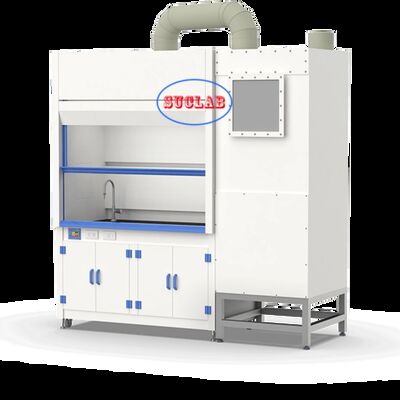Bom preço Exaustor de fumos montado na parede com tanque depurador de fumos, fluxo de ar de 400 metros cúbicos por hora, fornecendo soluções de ventilação química on-line
